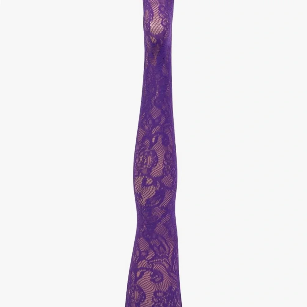 Purple Lace Women's Stockings $5 if purchased with another item